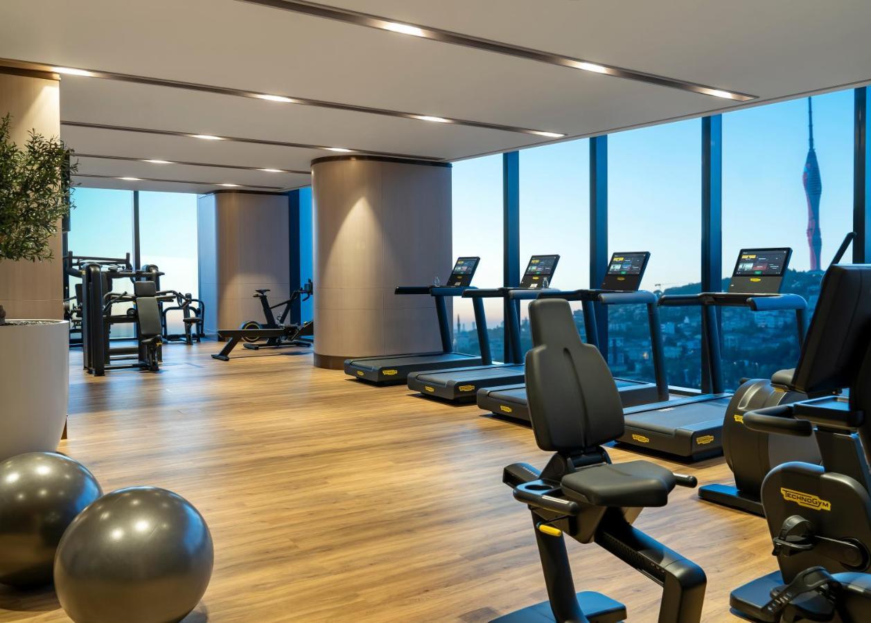 Address Istanbul Hotell Eksteriør bilde The gym at the hotel