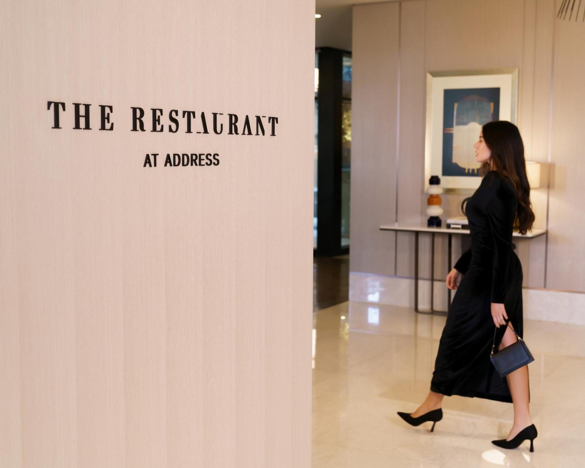 Address Istanbul Hotell Eksteriør bilde The Restaurant at Address